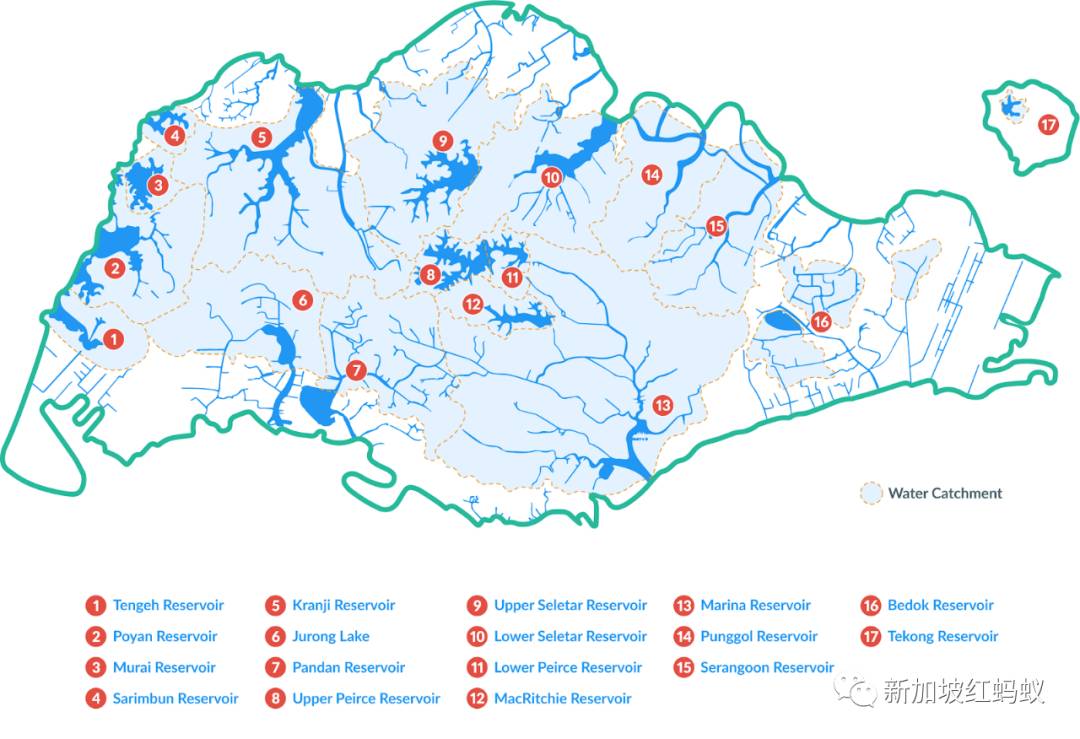 小小的新加坡竟有17個水庫　一個比一個清幽秀麗