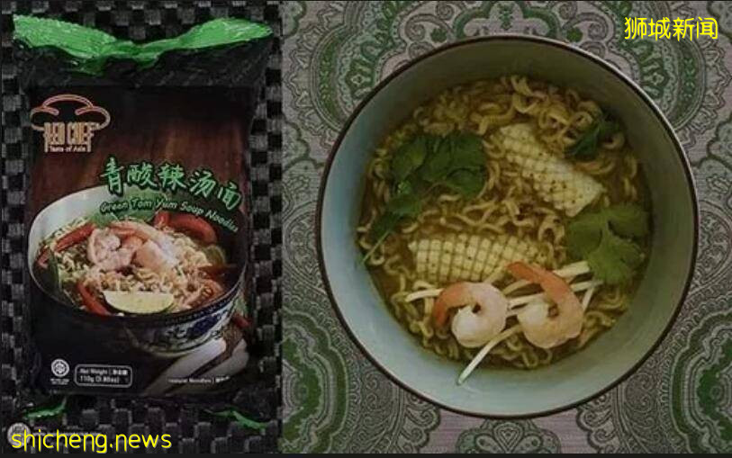 泡面靈魂!新加坡快熟面穩穩拿下全球快熟面榜單冠亞軍