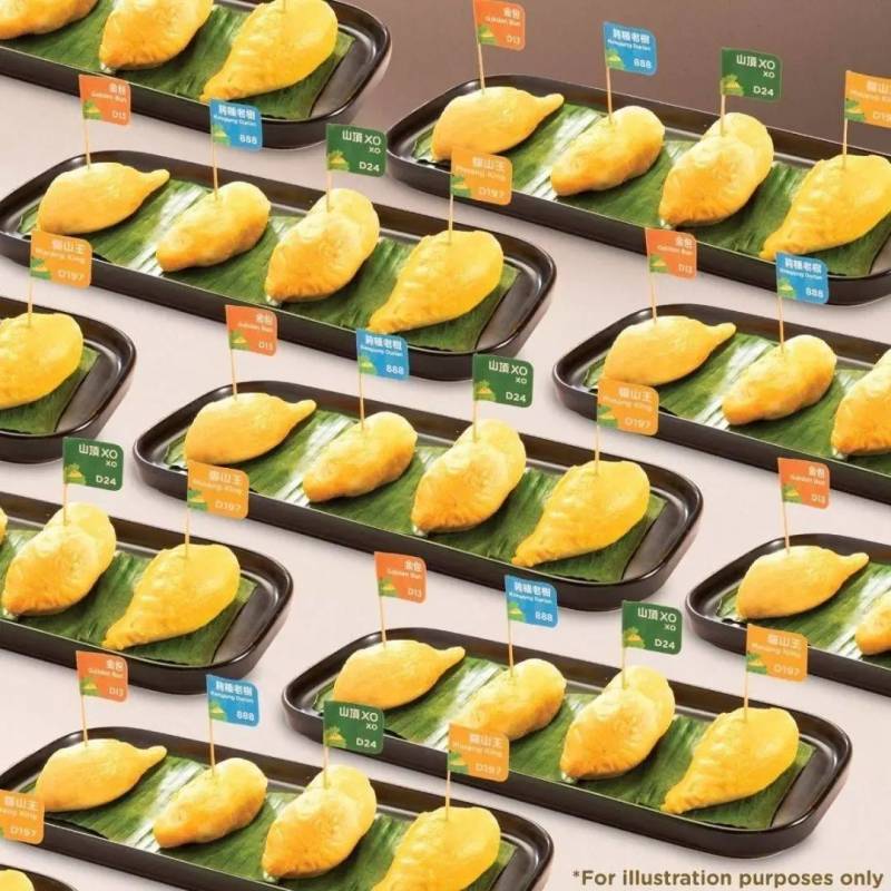 DurianBB推出無限量榴梿自助餐，人均僅需$36.80！貓山王，D24 XO，888都有