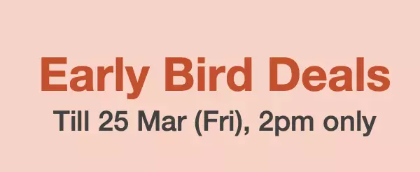 烏節路、VivoCity和線上同步進行！疊Buff一樣的購物狂歡活動又來啦！返現返券+低至4折+超值滿贈+🤩皇後獨家優惠，邊買邊賺爽到飛起