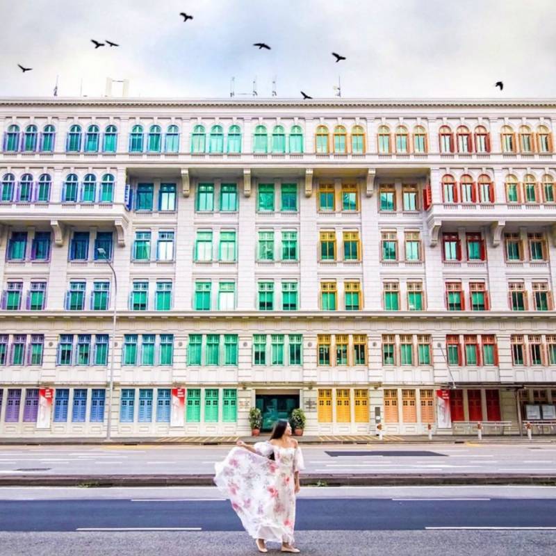 新加坡彩色地带🌈 10个绚丽脱俗的推荐地点,捕获人间彩虹