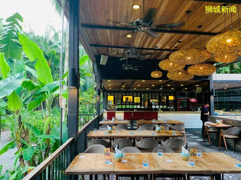 獅城一點“綠”,來打卡那些小衆的戶外cafe吧