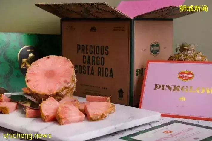 世界首款粉色菠蘿！顔值超高😍快去Cold Storage買