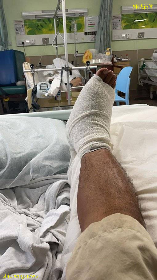 脚掌被鱼咬成大窟窿 船长缝30针住院6天