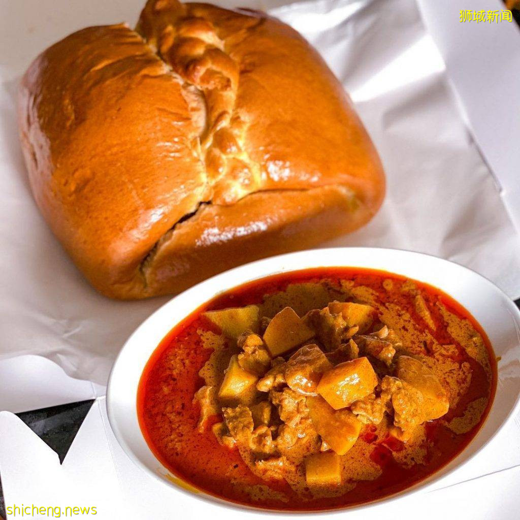 巨無霸咖喱包Eat My Curry Bun🔥XL尺寸面包內藏香濃咖喱雞😋全家大小一起享用啦