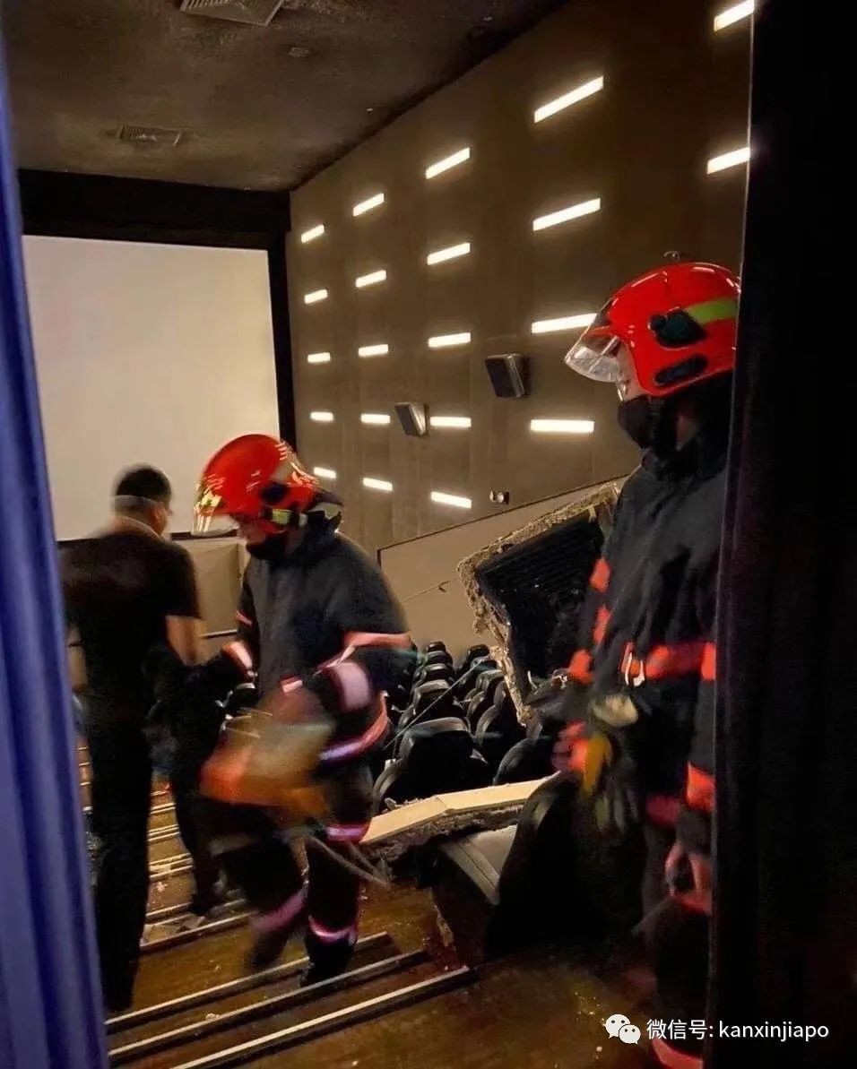 邵氏影院巨型通风管坠落伤人，网友评真人版“死神来了”！