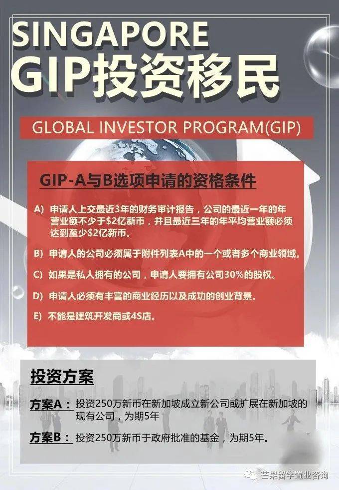 新加坡移民途徑總有一款適合您