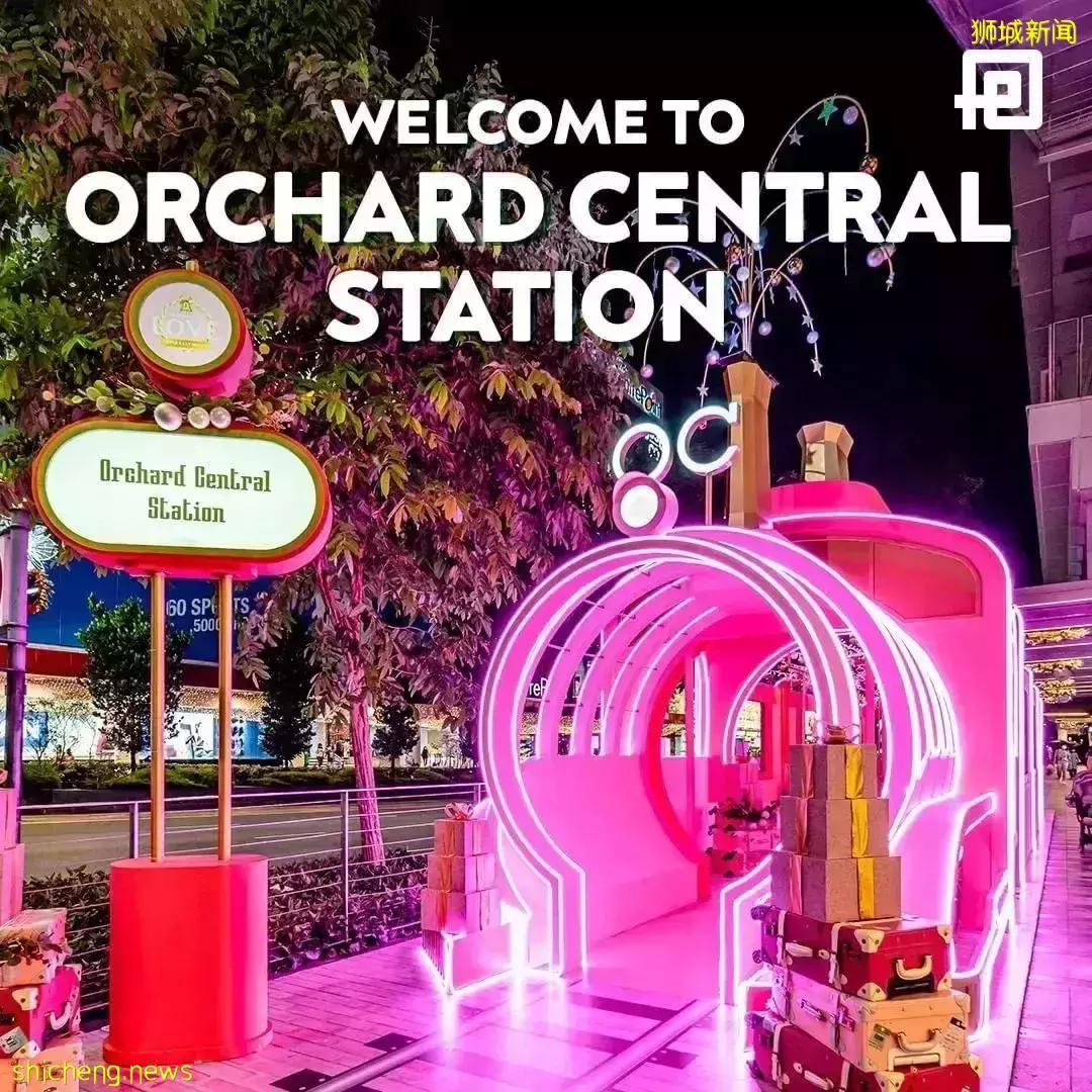 免费!乌节路网红新景点,粉红色火车来了