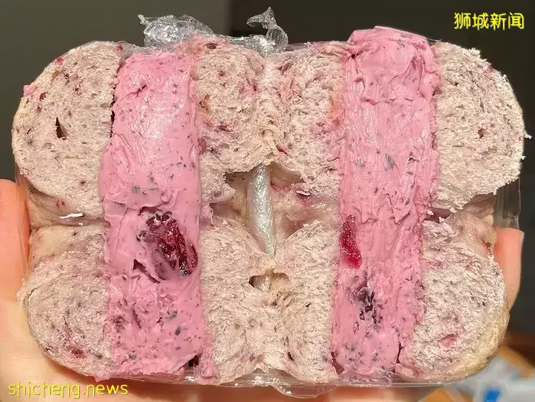 五颜六色的健康贝果！由台湾姐妹用心制作👍天然食材制成，无油微甜，料多到满出来