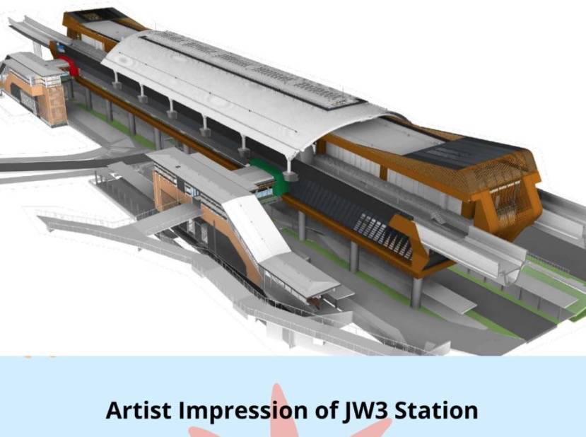 新隆高鐵黃了！新加坡裕廊區域線照樣動工，地鐵開進NTU校內