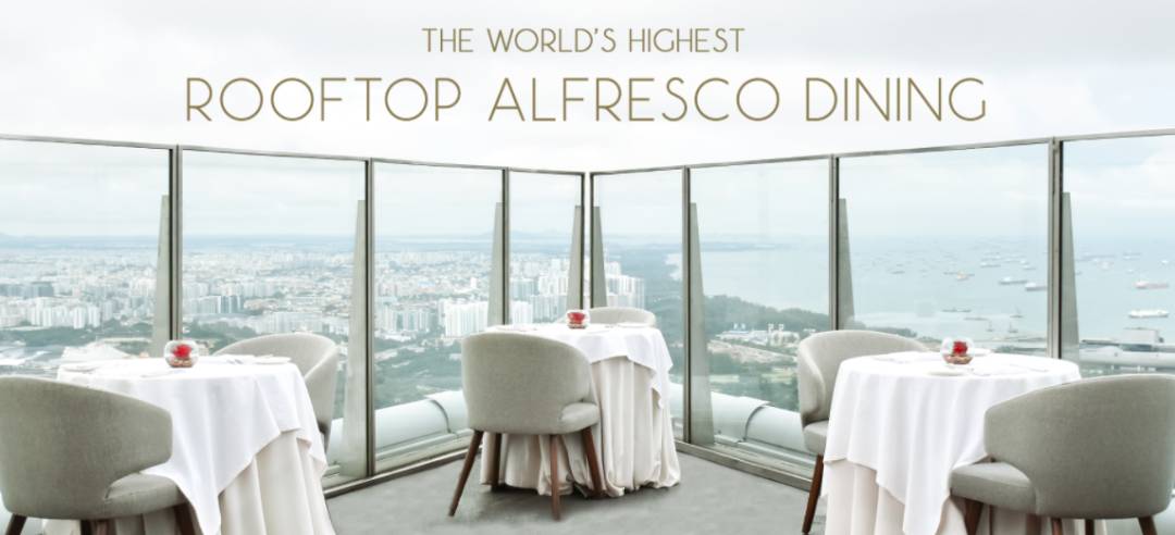 新加坡14間高顔值觀景餐廳，浪漫情人節趕早定起來