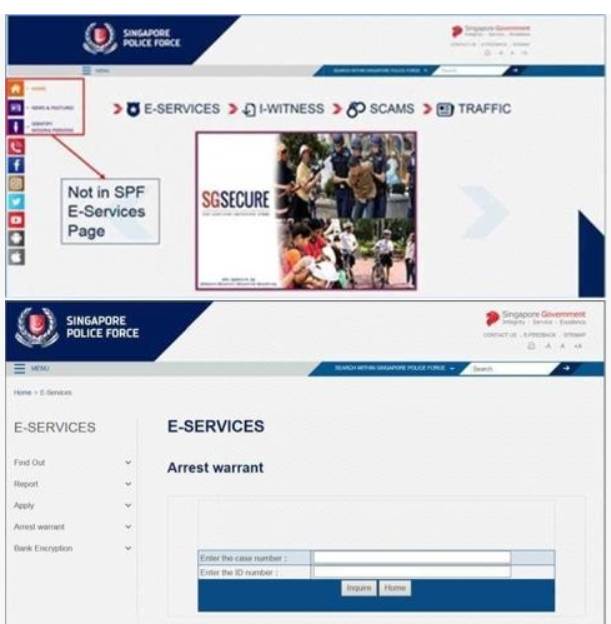 大家注意了！新加坡又出现了虚假政府网站来骗钱了