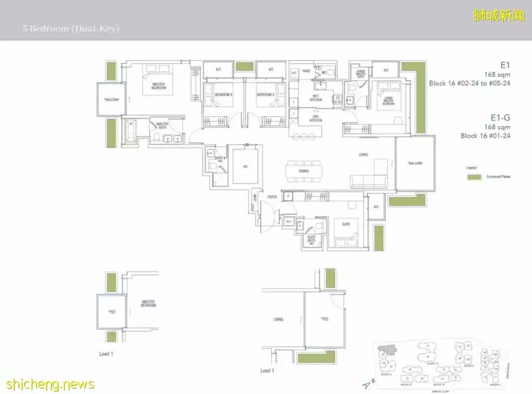 新加坡又出全景观公寓,示范了真正的花园式小区