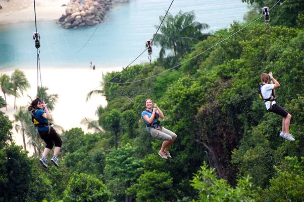 新加坡刺激运动对照表!进来看看你的胆子在第几层