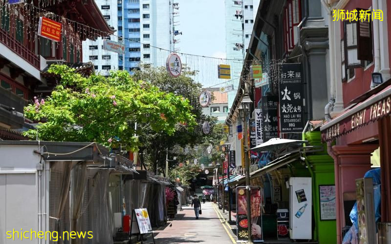 牛车水美食街关闭一个月后，商联会为新租户租金打六折