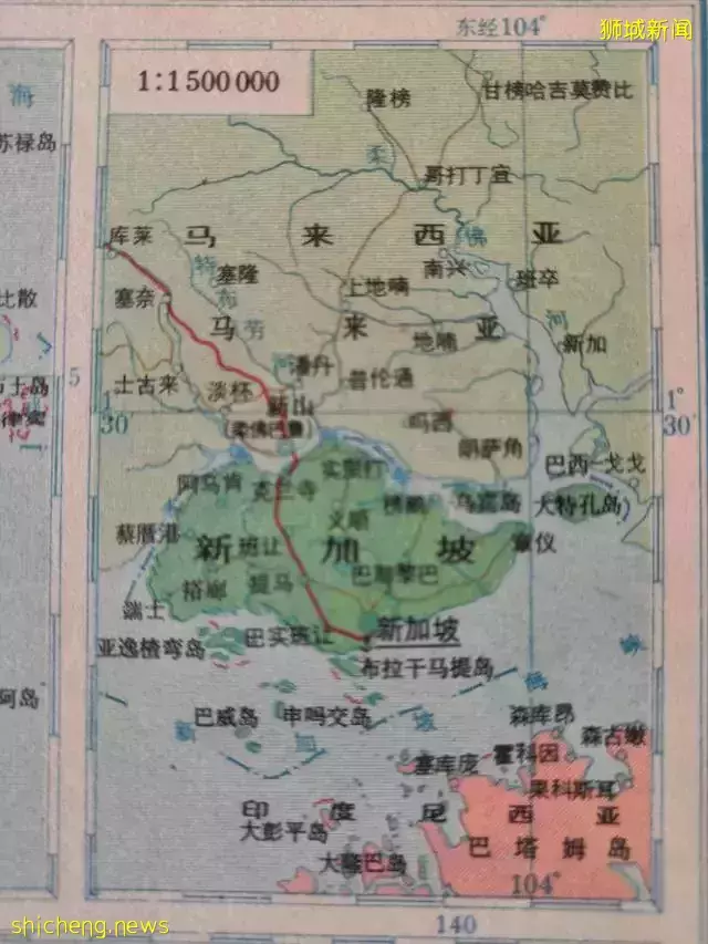 世界地图变迁史—新加坡