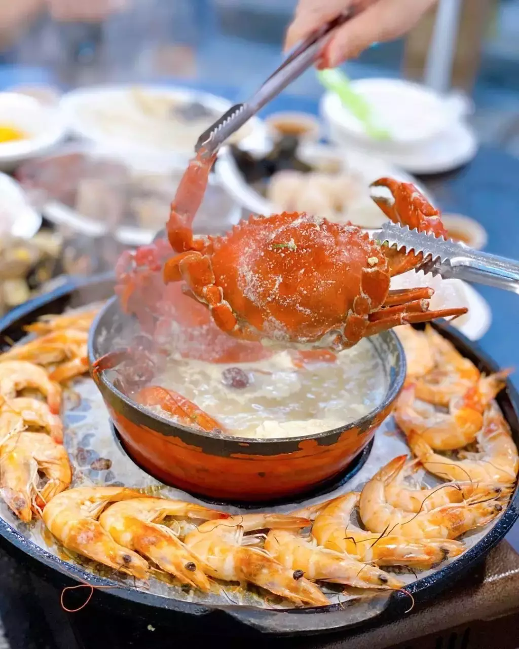 韩式火锅烧烤推出“单杠挑战”赢了免费任吃!100秒成功者完全免单➕无需付费🤩