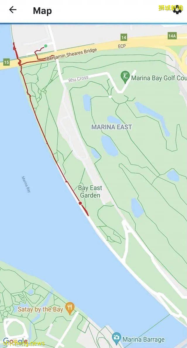 小心!有人在新加坡濱海灣花園徒步,被2米蟒蛇咬傷