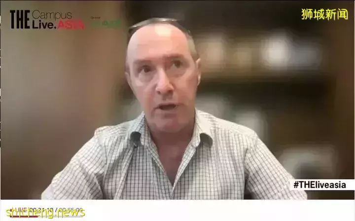 校長受邀參加2021年泰晤士高等教育THE Campus Live Asia 峰會