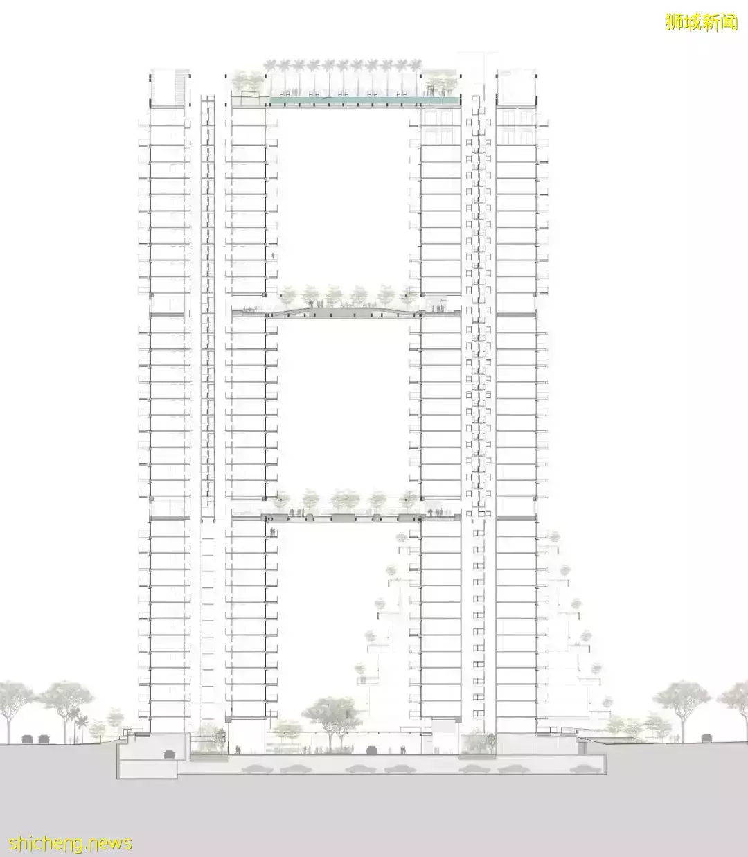 新加坡“棲息地”:晴宇公寓