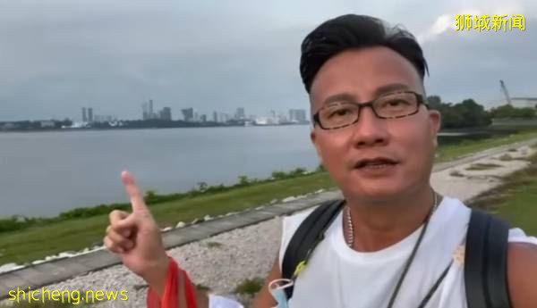 陈汉玮想念家人 隔海向新山招手