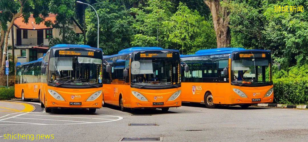 NUS校車路線正式更新啦