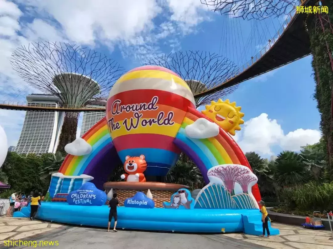 免費!12.5米超高熱氣球、運動嘉年華,濱海灣“環遊世界”來啦