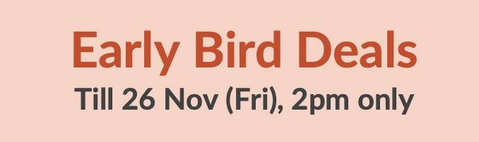 黑五逛烏節路不能錯過的deal！無腦買不虧！全商場低至3折+12%返現+美妝返券+超值滿贈