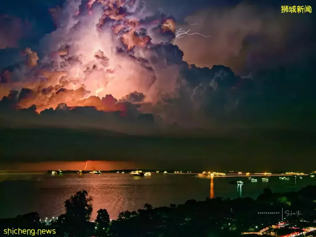 朋友圈刷屏！新加坡天空奇景再現，一波美圖襲來！太美了