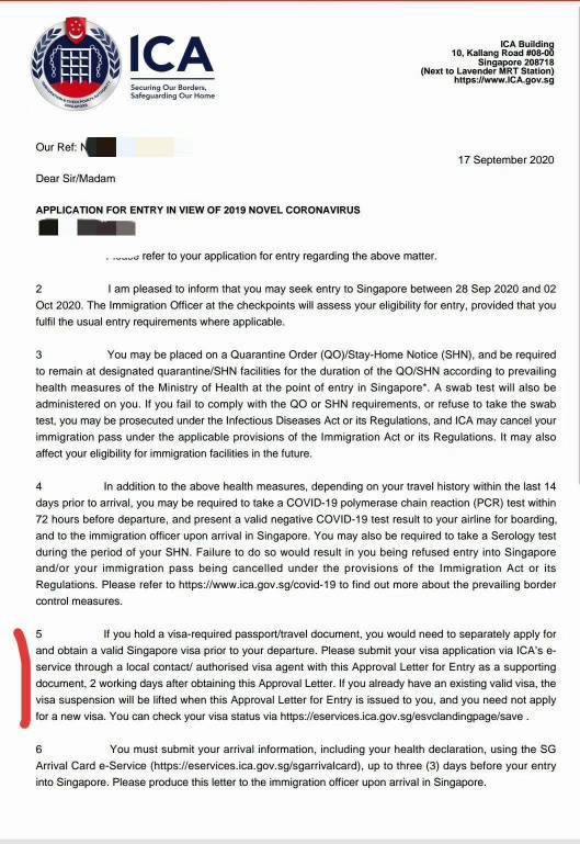 中國籍入境居家隔離期減爲7天後，留學旅遊探親工作，如何進入新加坡