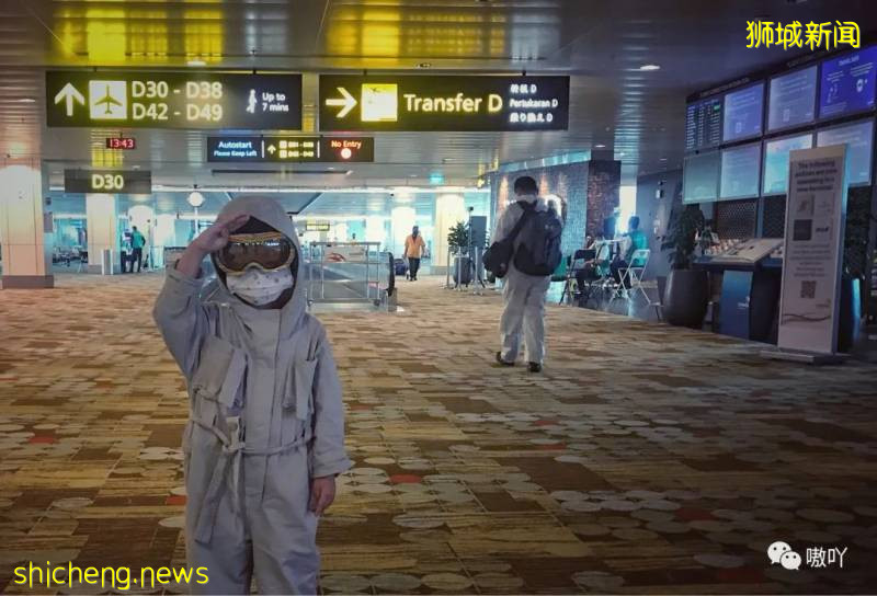 为了回新加坡,一家3口买高价票,隔夜中转28小时