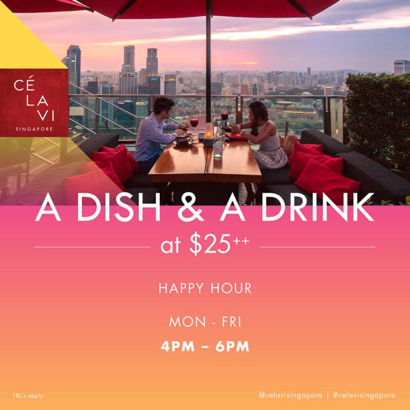 濱海灣金沙空中酒吧，晚餐新據點🍽 11月促銷，人均S$25，體驗味覺視覺雙重愉悅