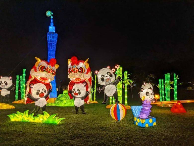 28組彩燈照亮裕廊湖花園！去新加坡世界名勝走走，期許疫情“明天會更好”