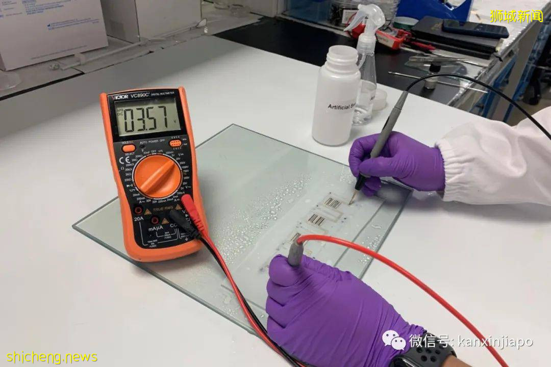用汗水就能发电?新加坡南大研发“神奇绷带”