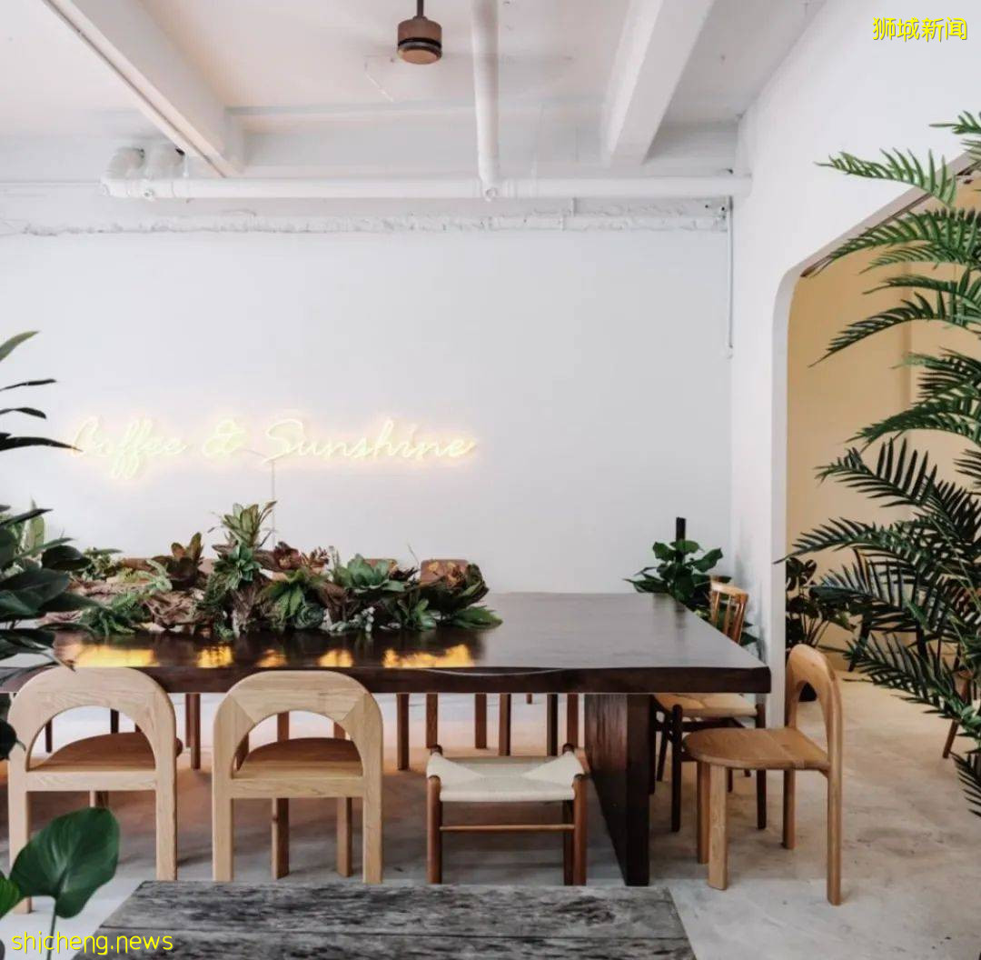 不能出国的日子，就让那些郁郁葱葱的绿植复古Café治愈我们吧