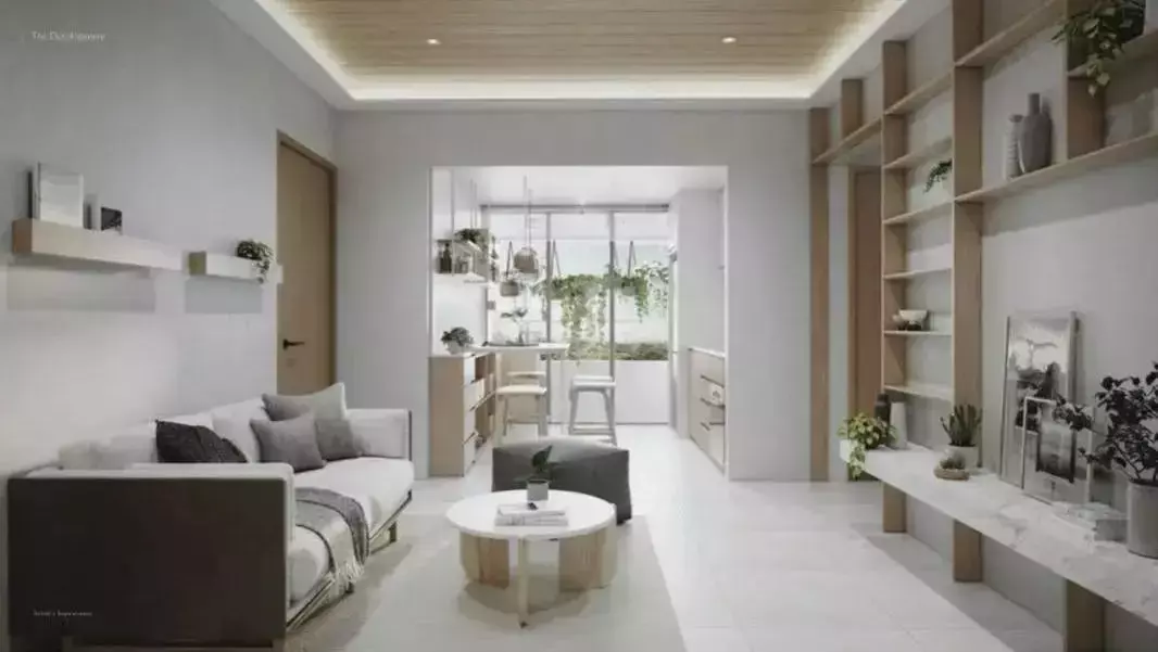 新加坡永久地契公寓 喧嚣中的宁静家园 Tedge