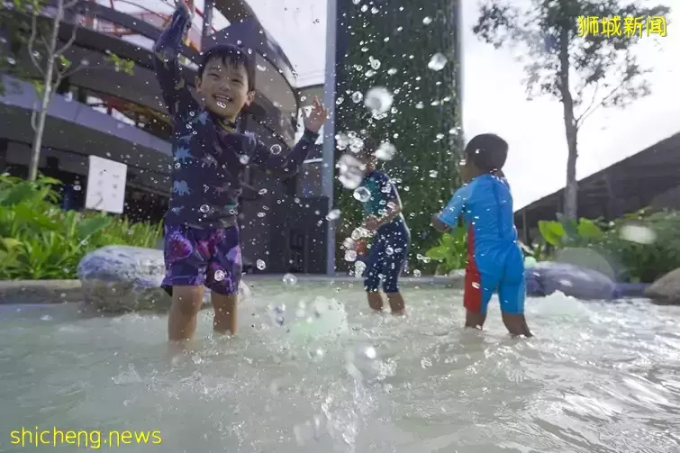 学校假期到,带娃出去玩水咯!精选新加坡亲子水上乐园,免费不用钱😎炎炎夏日泡在水池里💧