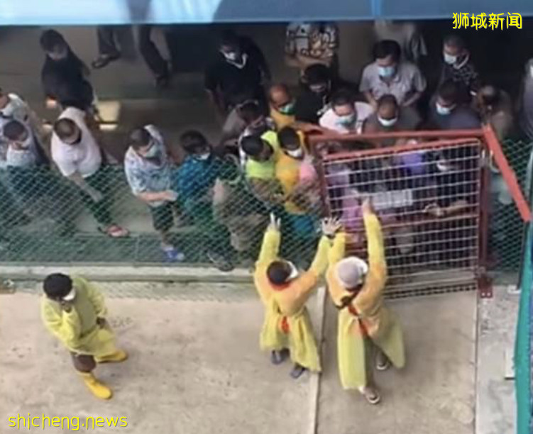 ◤新國CCB◢宿舍超市重開 客工“搶閘”去購物!