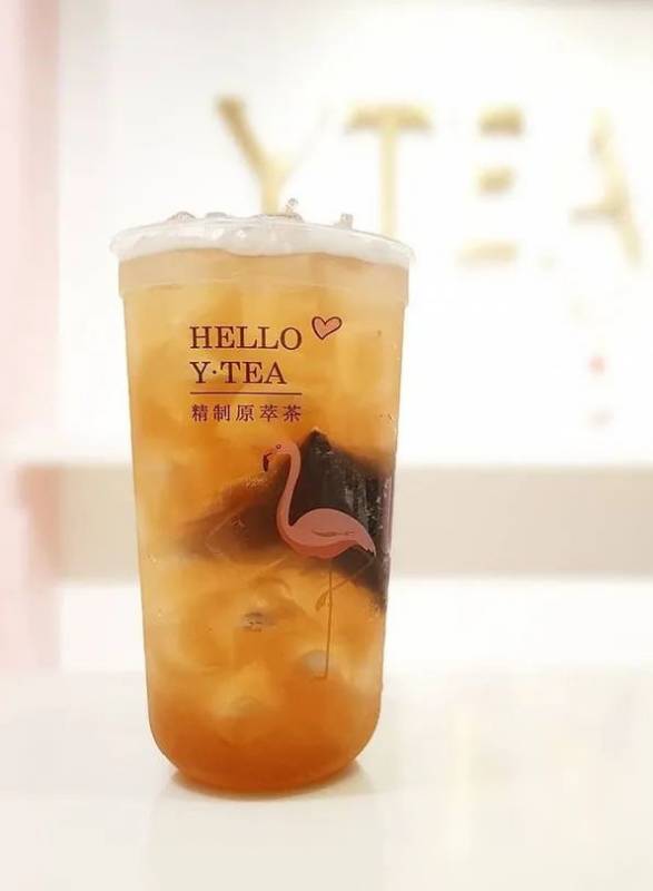 只看图片就想去的,超粉嫩泡泡茶店YTEA开业啦