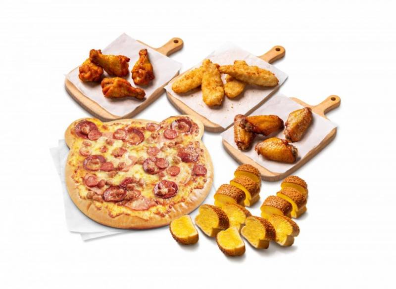 超可愛熊貓形狀Pizza！！必勝客聯手foodpanda，推出限時合作款系列美食