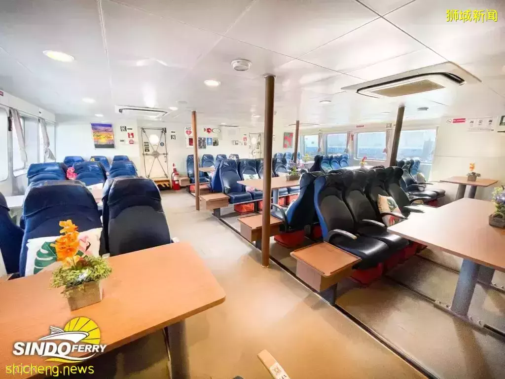 周末出海玩去!享受渡船早餐后,开启海岛自由行⛴一边欣赏海景一边吃早餐,超级惬意