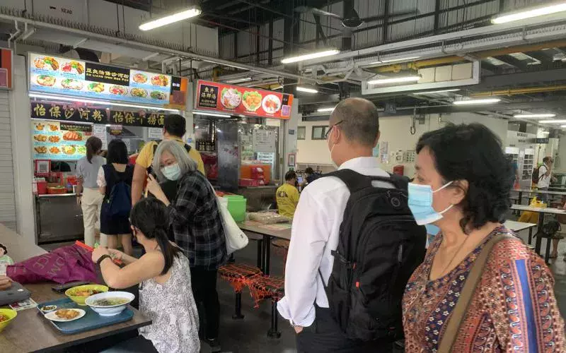 马吉街临时熟食中心4月迁回原址