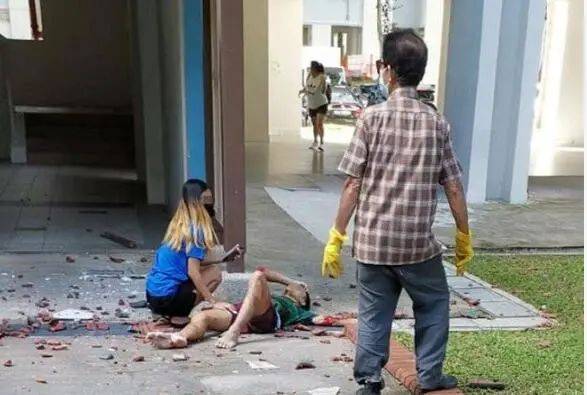 因女友提分手，新加坡一男子直接從六樓跳下