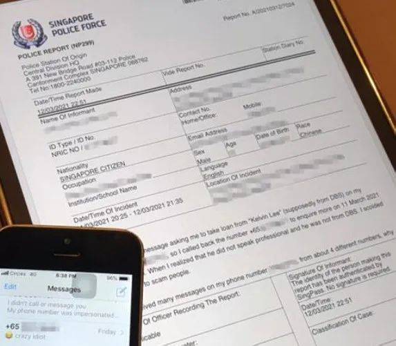 新加坡男子得罪放贷人,惨遭80人来电怒骂