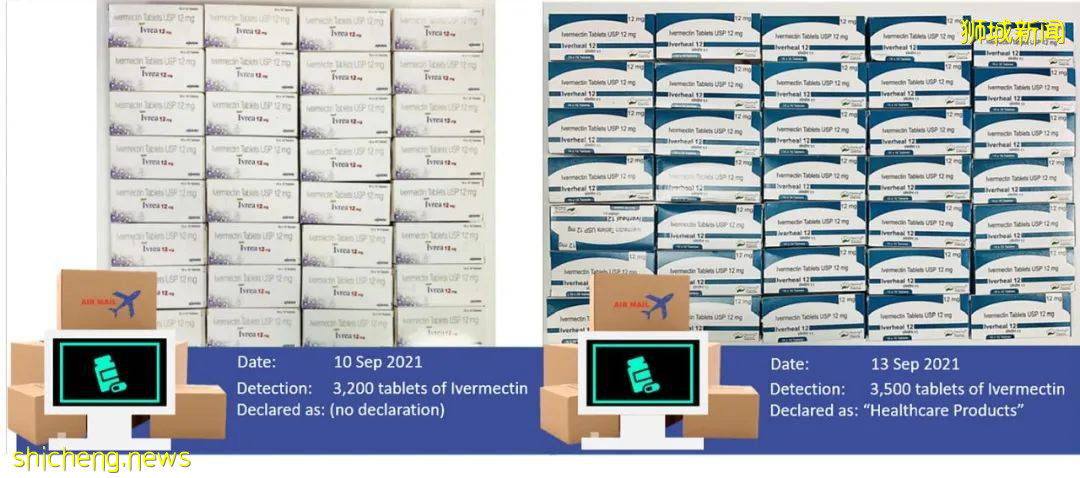 新加坡“黑市”流通這種藥物,號稱治新冠!ICA在機場截獲20000多片