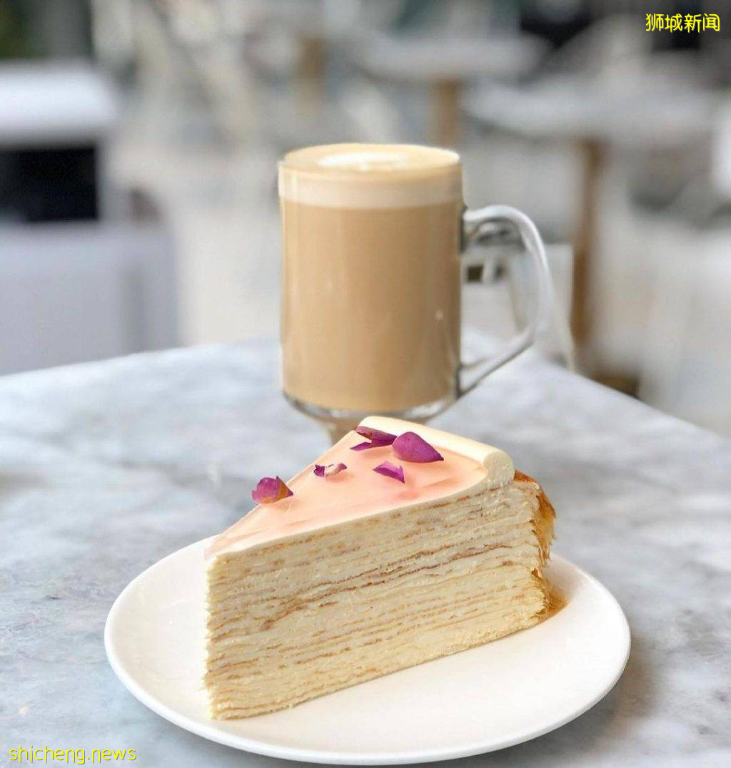 甜食时间到🔛盘点新加坡千层蛋糕😋柔韧饼皮+细腻奶油🍰层层叠加、好料层层