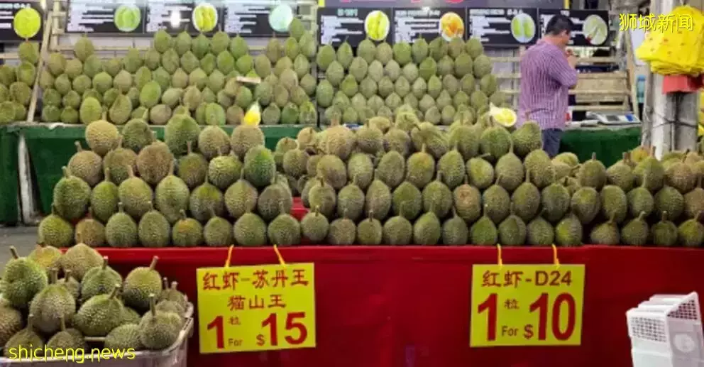 新加坡吃貨有口福啦！馬來西亞榴梿大豐收預計價格將全線下降