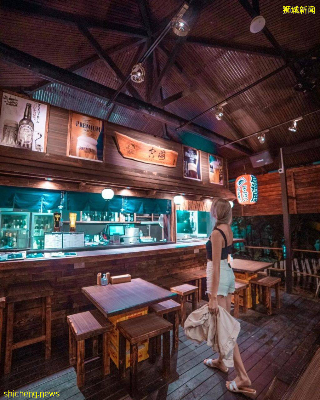 深夜食堂来这里🤤新加坡首个海边居酒屋Ku Kai Izakaya🍶边吃烤串边欣赏沿海美景🍢