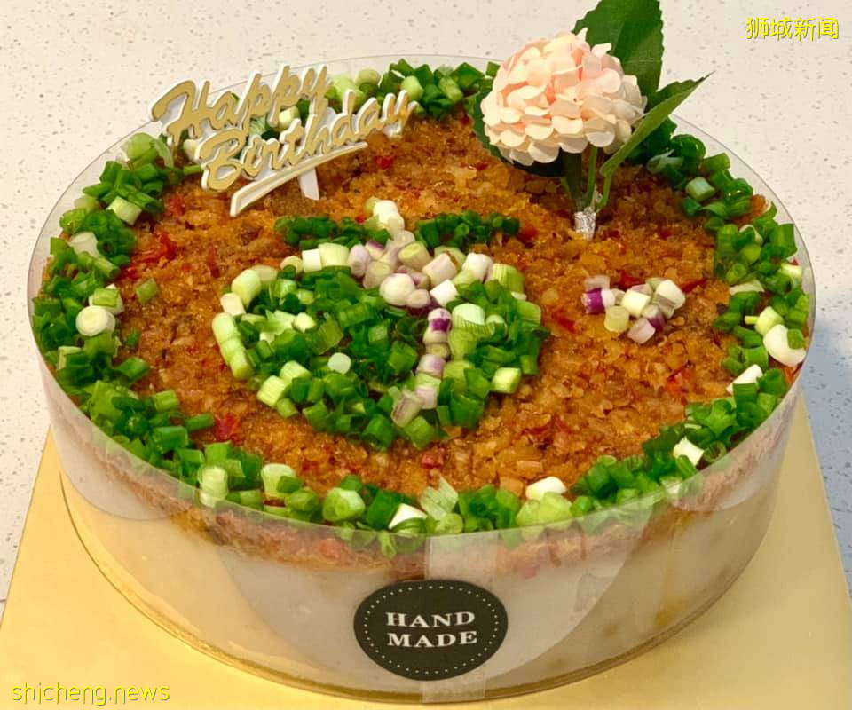 So Lapisly Good将芋头糕变成生日蛋糕!健康低糖、阿公阿嬷收到好开心🎂