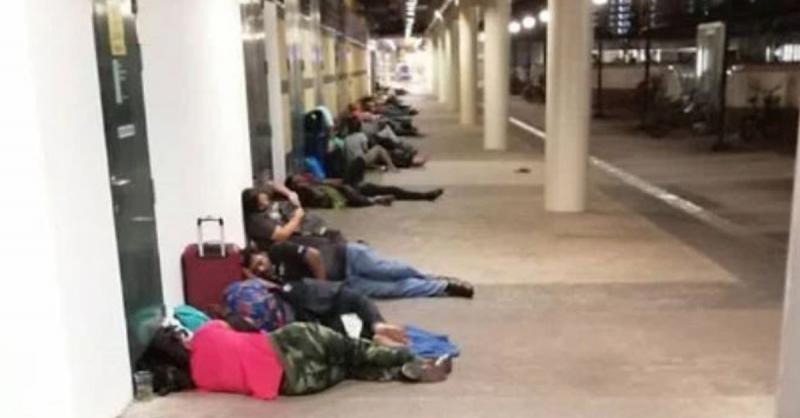 ◤行动管制14天◢旧诊疗所变临时住所 新国义工义助马劳